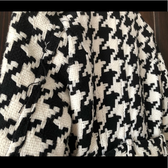 **SOLD Longline houndstooth jacket - Picture 5 of 14